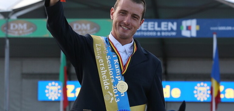 Gregory en route pour le Championnat du monde des jeunes chevaux à Lanaken