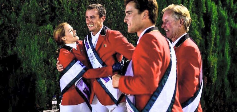 La belgique remporte la finale des coupes des nations à Barcelone.. Conrad double sans faute!