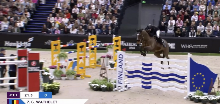 Double Jeu in the game in Helsinki